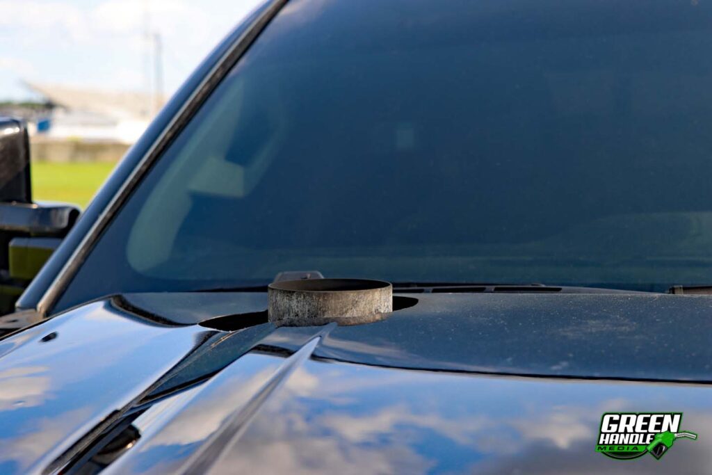 Hood Stack Exhaust System Chevrolet Silverado 2500 L5P Duramax Turbo Diesel Truck