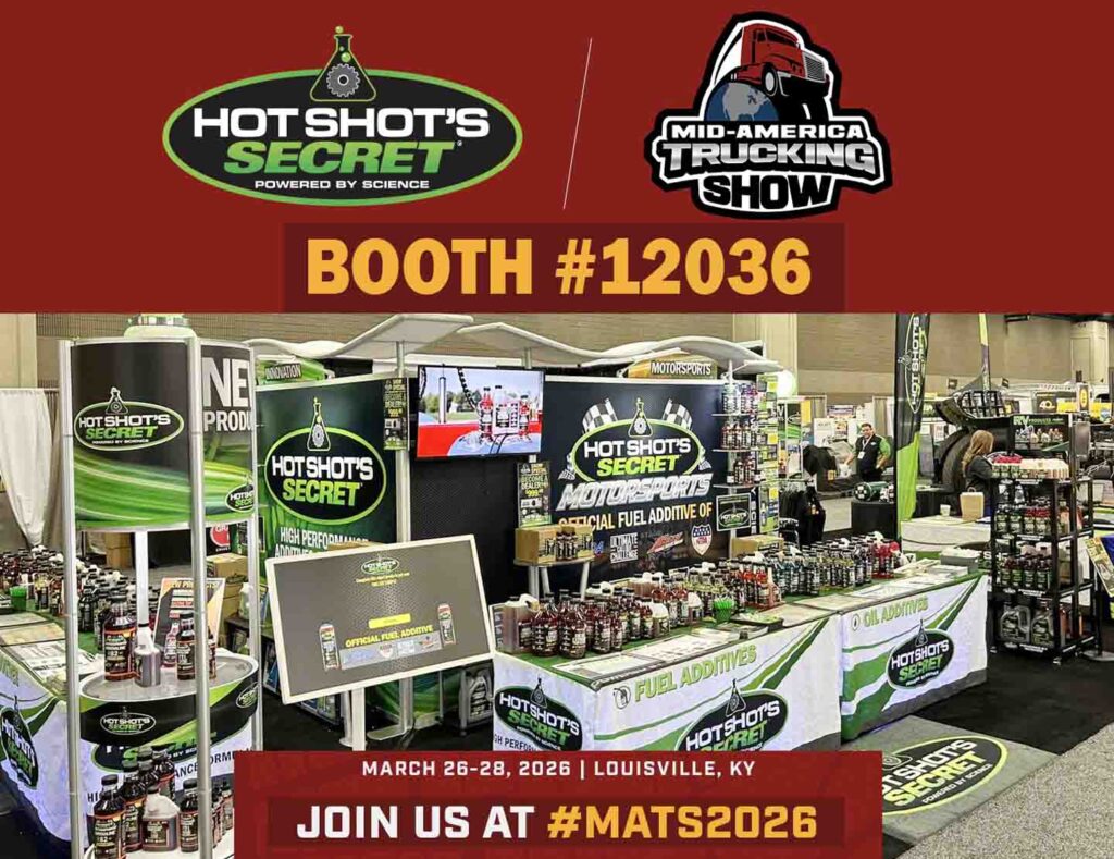 Hot Shots Secret Mid America Trucking Show Booth MATS Diesel Tractor Pulling