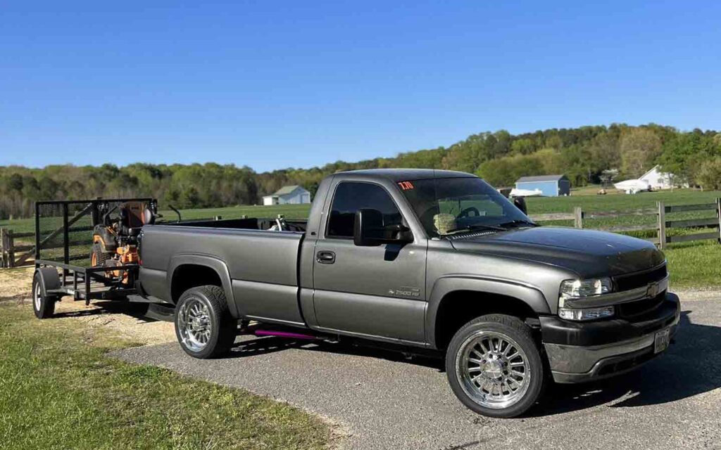 LB7 Duramax Chevy 2500 Silverado HD 4x4 Diesel Truck Drag Race Work
