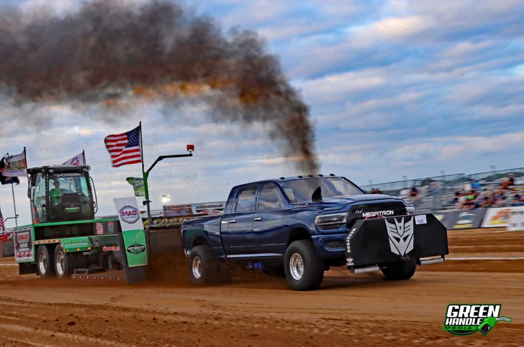 Megatron Diesel Truck Pulling Mega Cab Ram 2500 Cummins Single Turbo