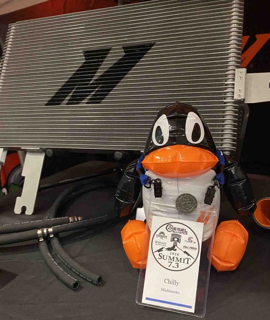 Mishimoto Penguin Chilly Diesel Transmission Cooler Summit 7.3 Event