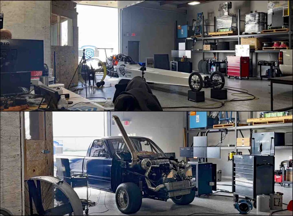 S&S Diesel Motorsport Hub Dyno Cummins Dragster Second Gen Dodge