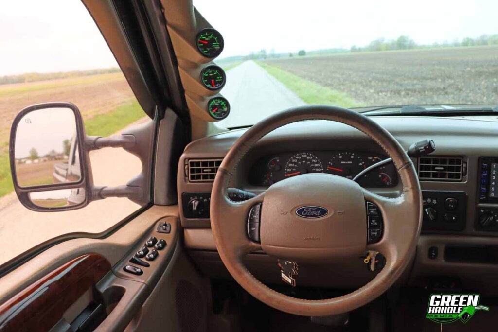 Lariat Trim Interior Ford Super Duty F-250 6.0 Powerstroke Diesel A Pillar Gauges