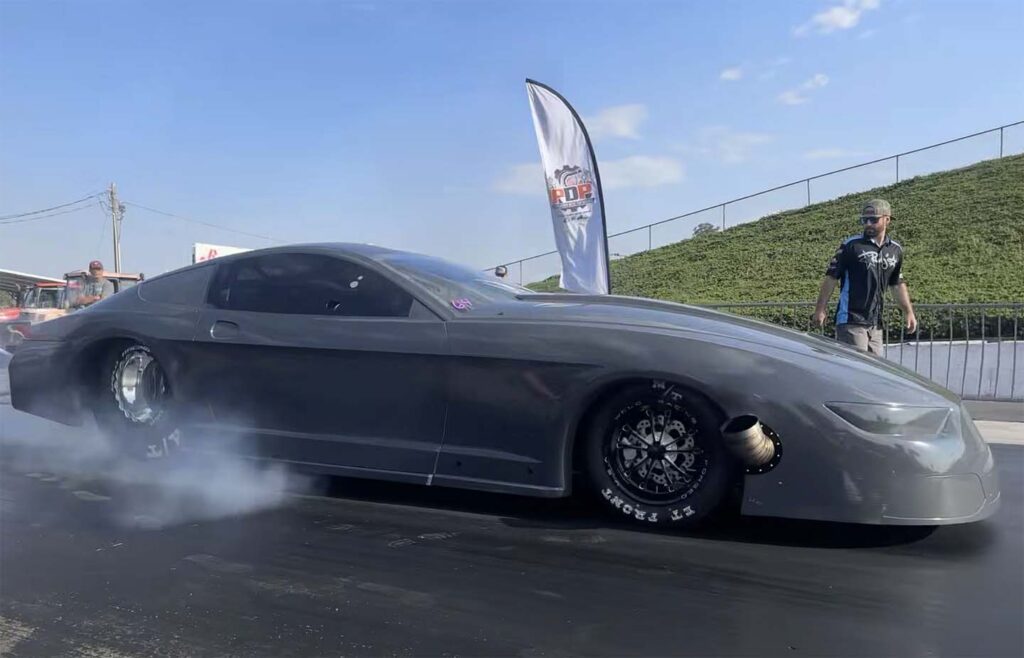 Pro Mod Diesel Mustang 6.4L Powerstroke Swap Engine Conversion Ford Drag Racing