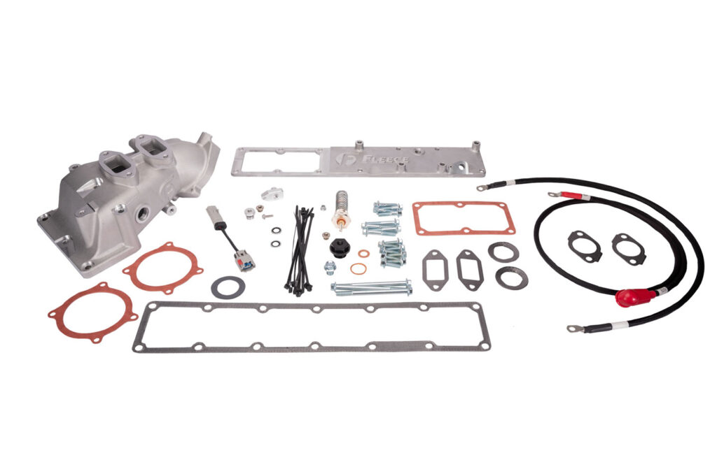 6.7L Cummins Intake Horn Grid Heater Delete Fleece Performance Engineering