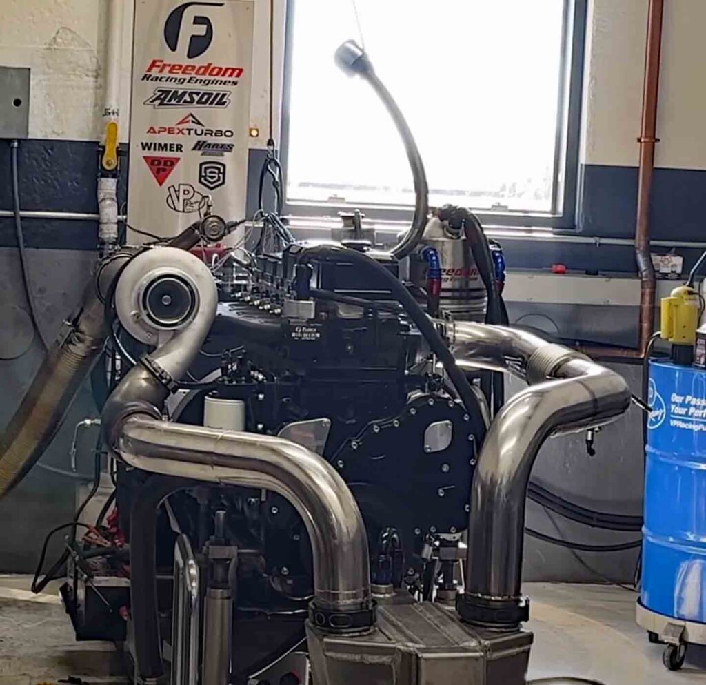 Cummins Diesel Engine Dyno Fleece Performance Engineering Freedom Greg A