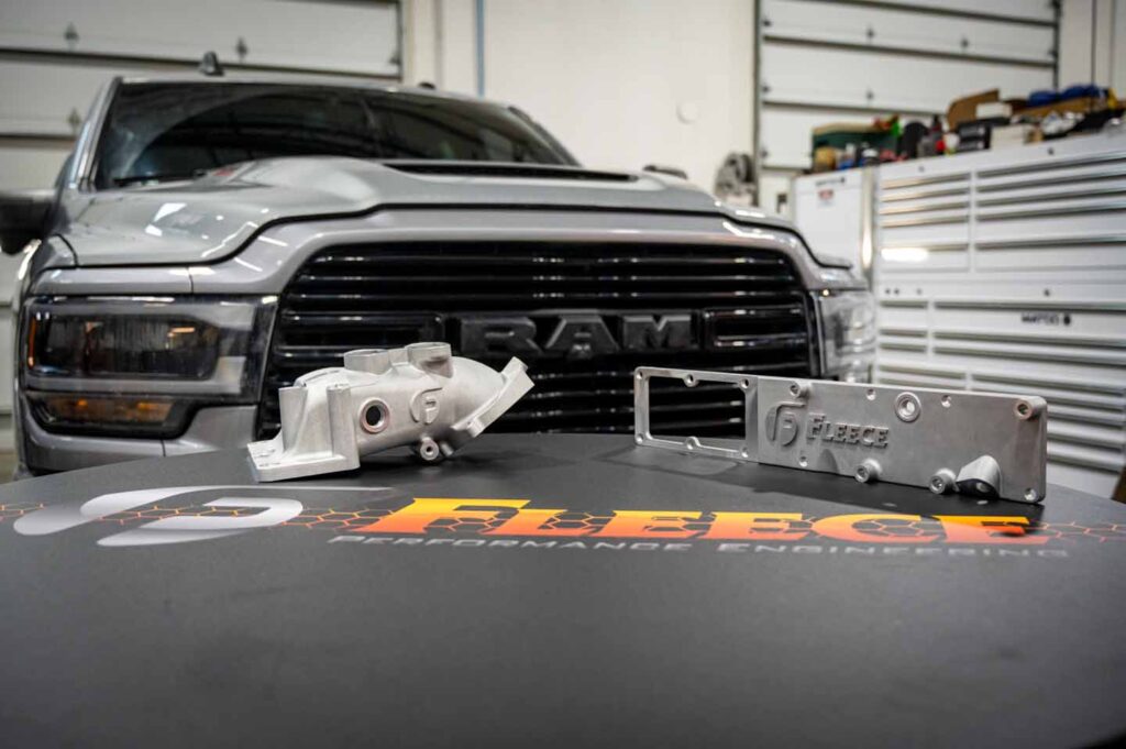 Diesel Ram 6.7L Cummins Fleece Performance Intake Horn Runner Plate Replacement