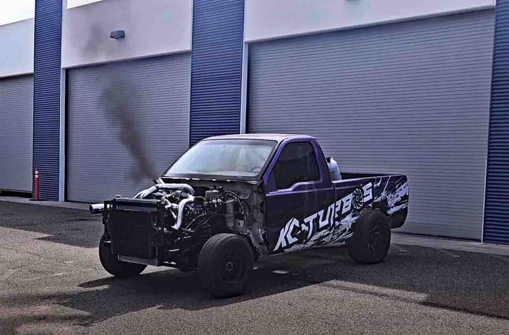 Diesel Swap 6.7L Powerstroke Conversion 2005 Ford Super Duty Drag Race