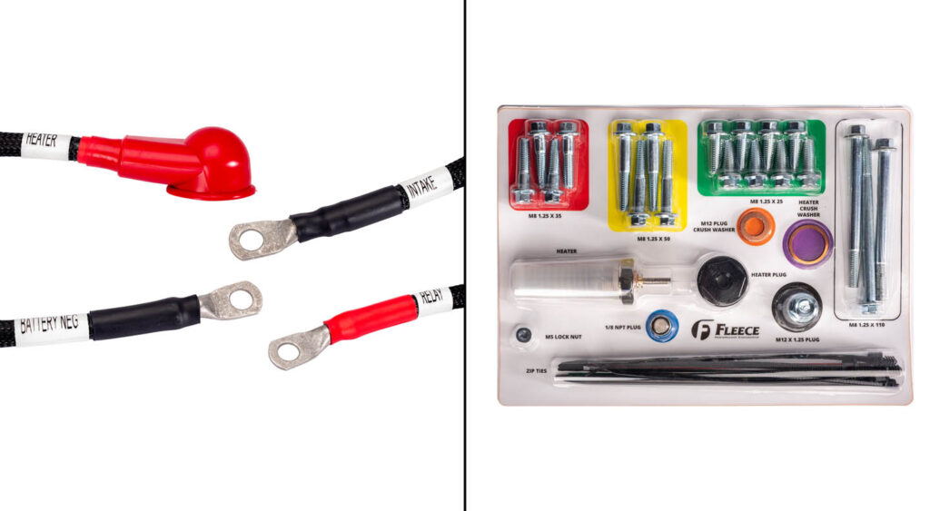Electrical Hardware Kit Fleece Performance Engineering Grid Heater Delete Parts