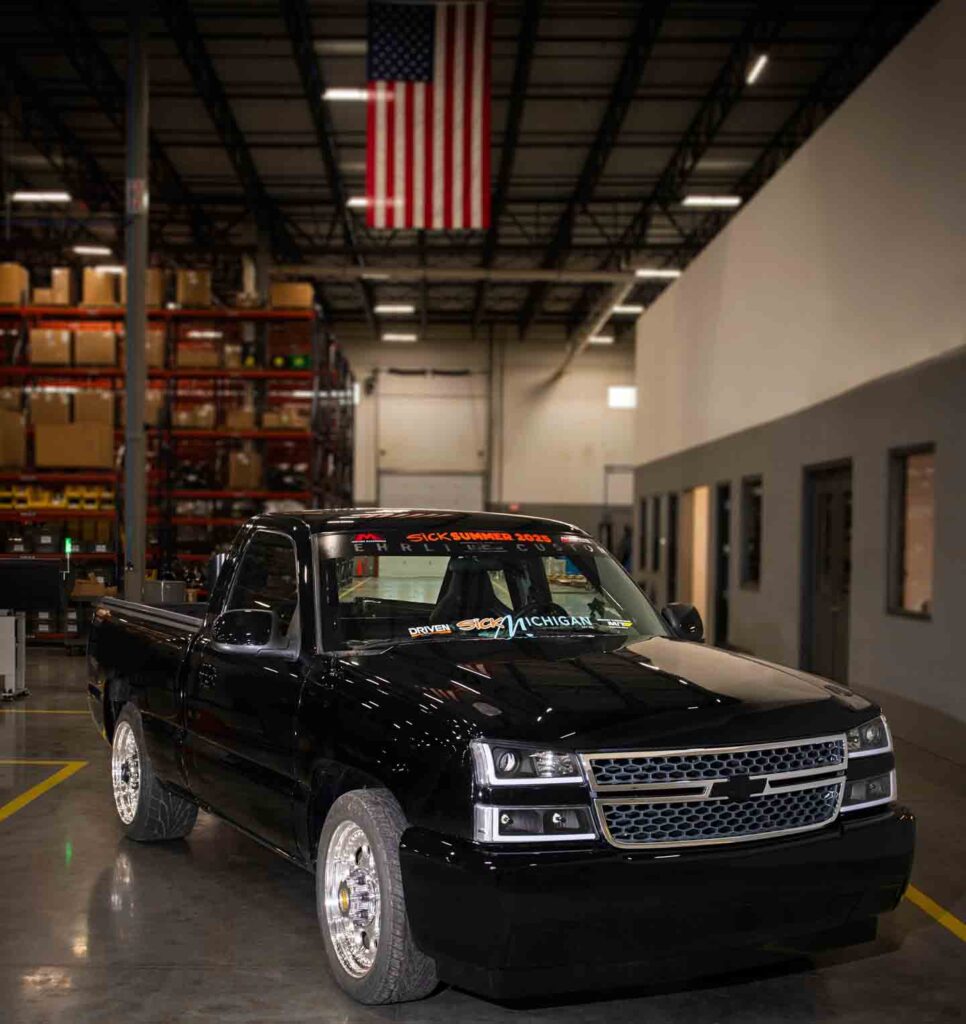 WCFab LB7 Duramax Chevy Silverado 2500 HD Short Bed Drag Drive Diesel Truck