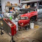 WP Developments O Line Super Stock Diesel Truck Triple Turbo Cummins Sled Pulling