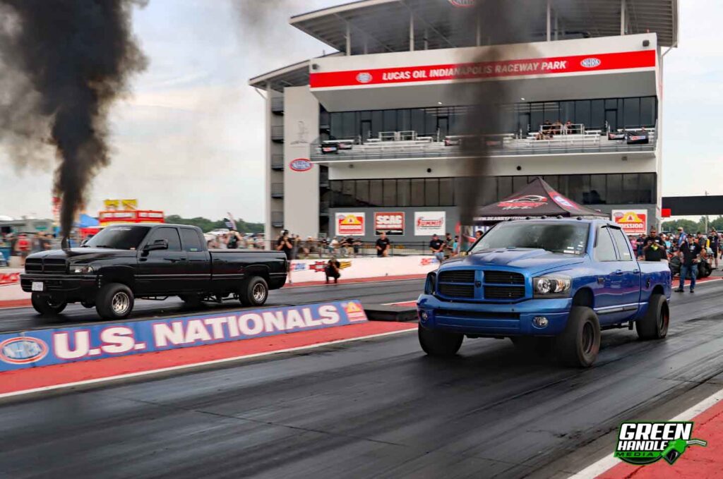 4x4 Diesel Truck Drag Racing Dodge Cummins 72 Fast Single Turbo