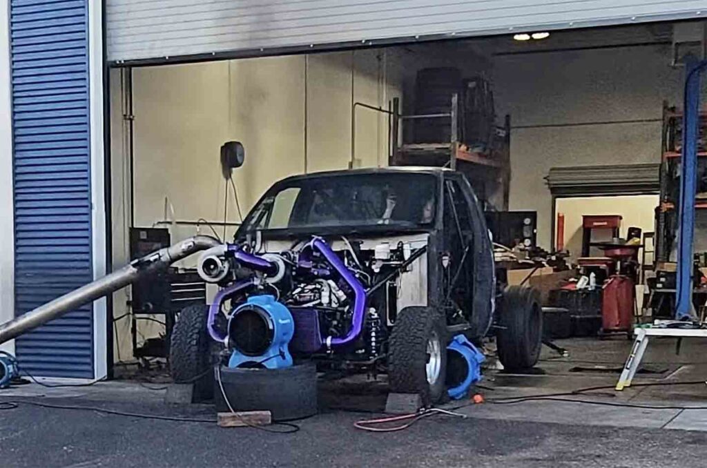 6.0L Powerstroke V8 Diesel Super Duty Race Truck Dyno Testing Horsepower UCC