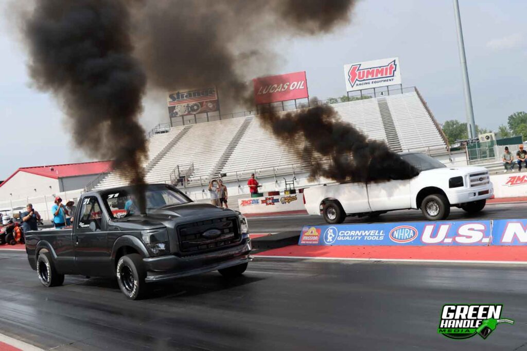 6.7L Powerstroke Diesel F250 Ford Super Duty Cummins Swap Drag Race 4x4 Trucks