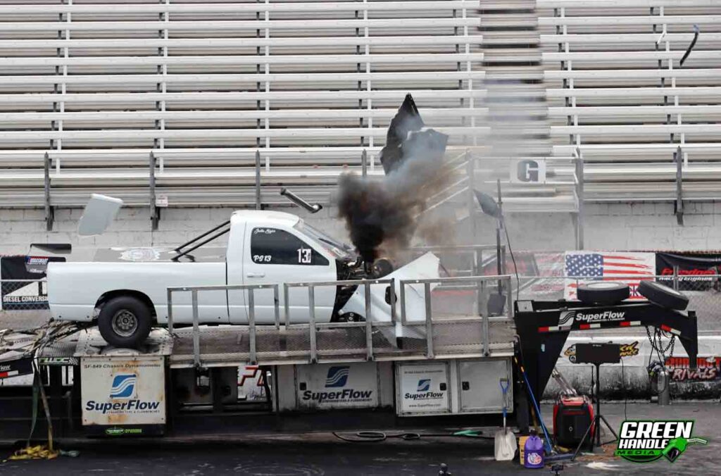 Cummins Diesel Dyno Explosion Dodge Ram 2500 Third Gen Ultimate Callout Challenge