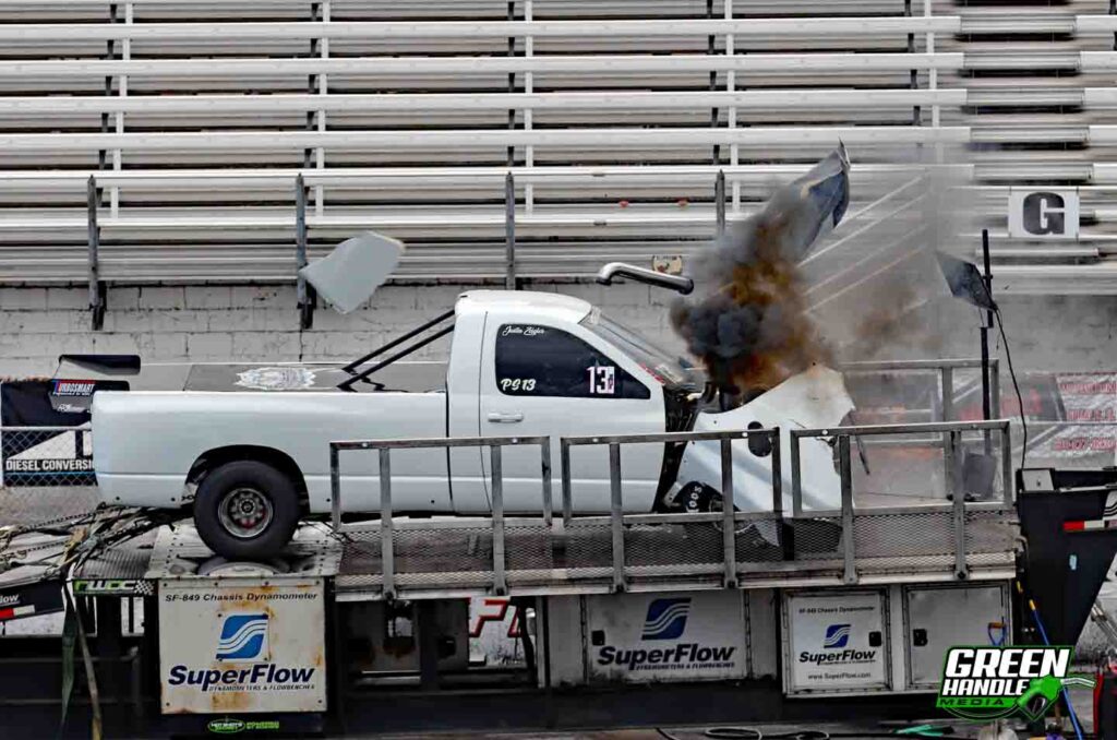 Dyno Explosion Cummins Diesel Engine Failure Blown Intercooler UCC