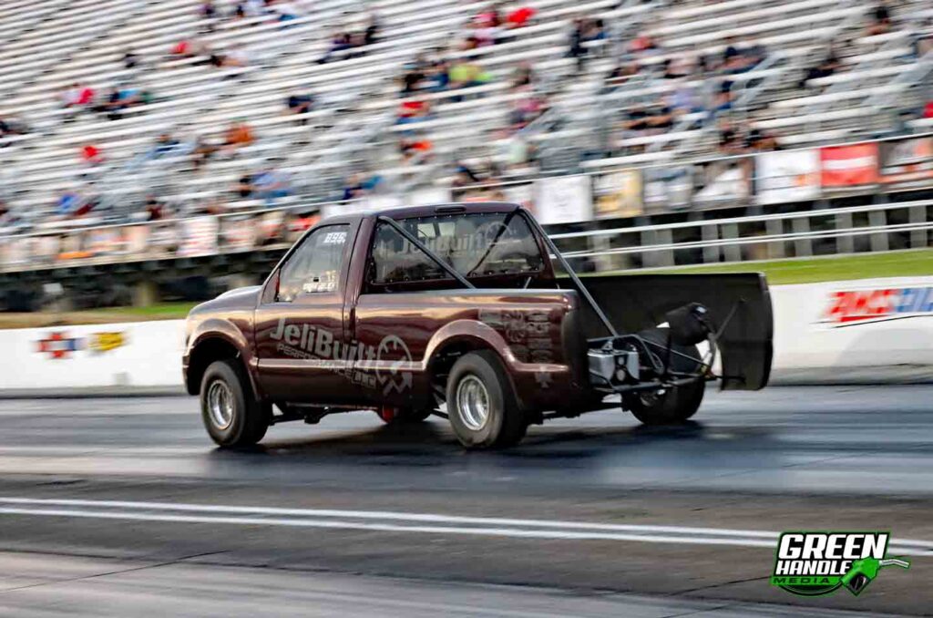 Jelibuilt Performance Fastest 7.3L Powerstroke Diesel Drag Truck 4x4 Ford Super Duty