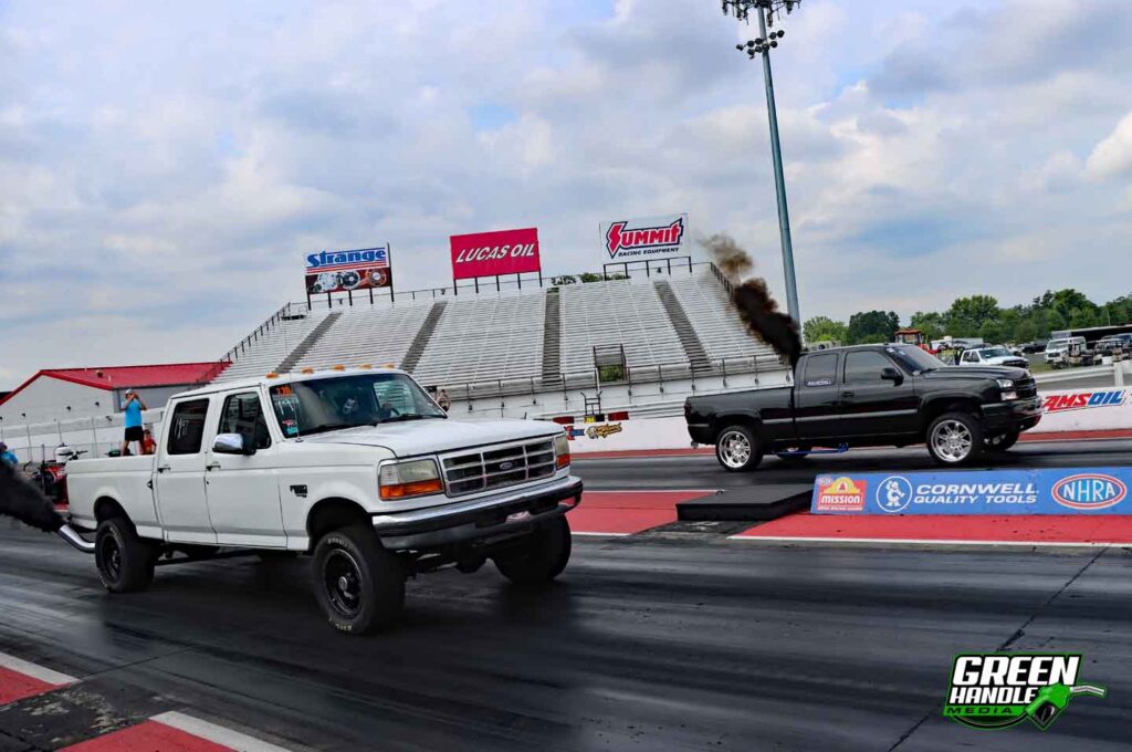 OBS Ford Diesel Drag Racing 4x4 Truck 7.3 Powerstroke Chevy 2500 Duramax