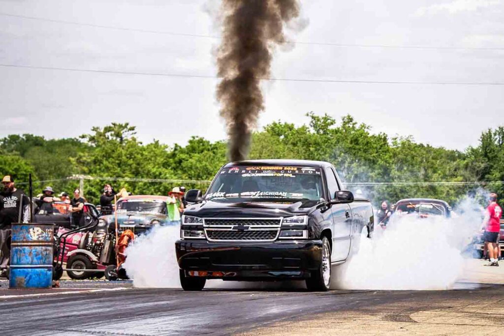 WCFab Chevrolet Silverado Lb7 Duramax Diesel Compound Turbo Burnout