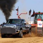 Ford 6.7L Powerstroke Diesel 4x4 Super Duty Truck Pulling F350