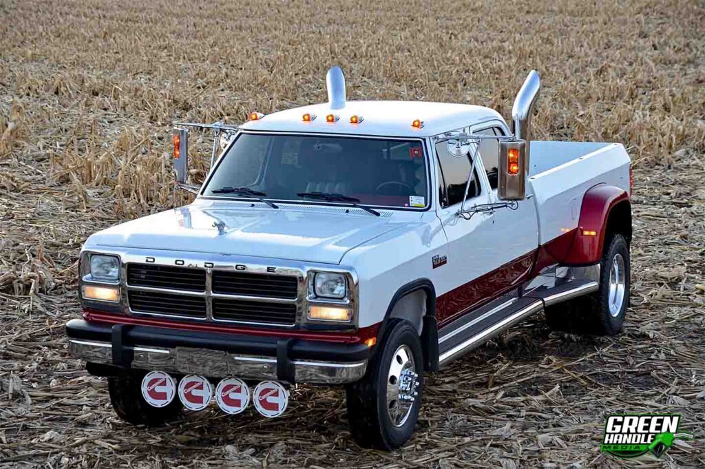 1980 Crew Cab Dodge W350 Dual Rear Wheel Diesel 4x4 Truck 5.9 Cummins