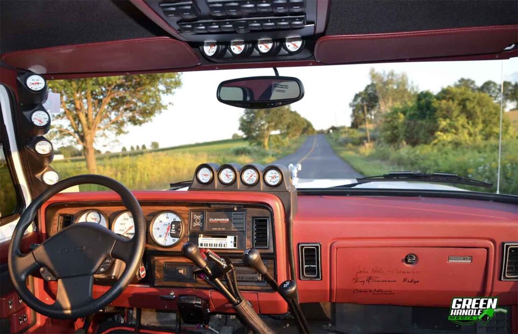 Analog Gauges First Gen Cummins Interior Dash Egt Oil Temp Manual Transmission
