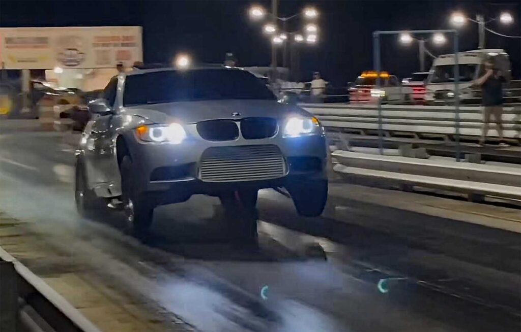 Bmw 335d Triple Turbo Diesel Drag Race Luxury Sedan Car