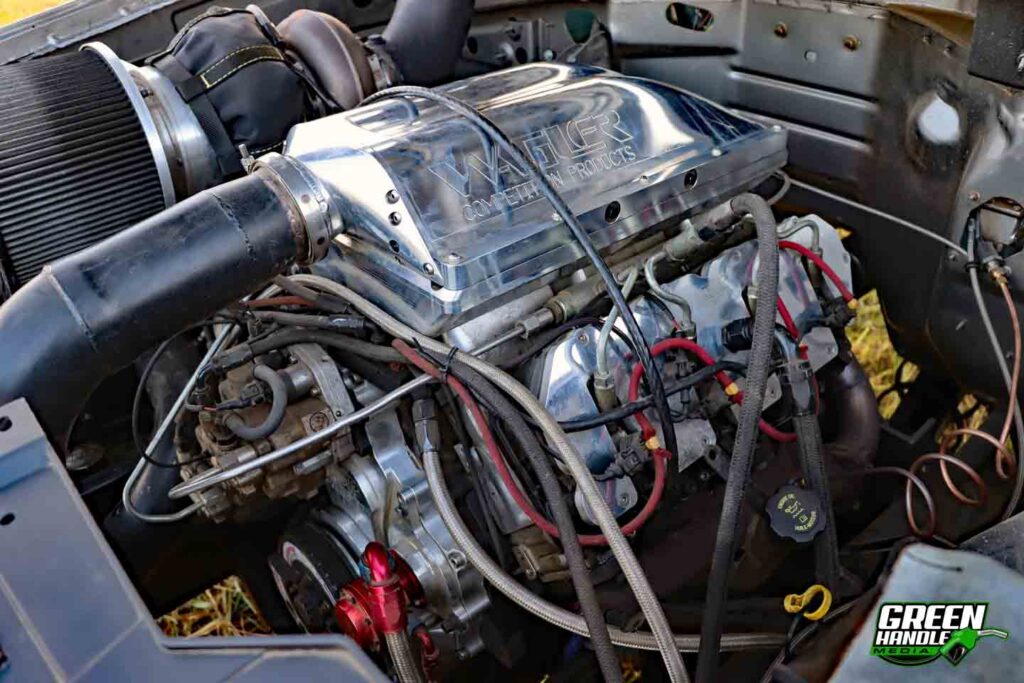Diesel Race Engine Duramax Lml Lbz Heads Billet Wagler Intake Single Turbo