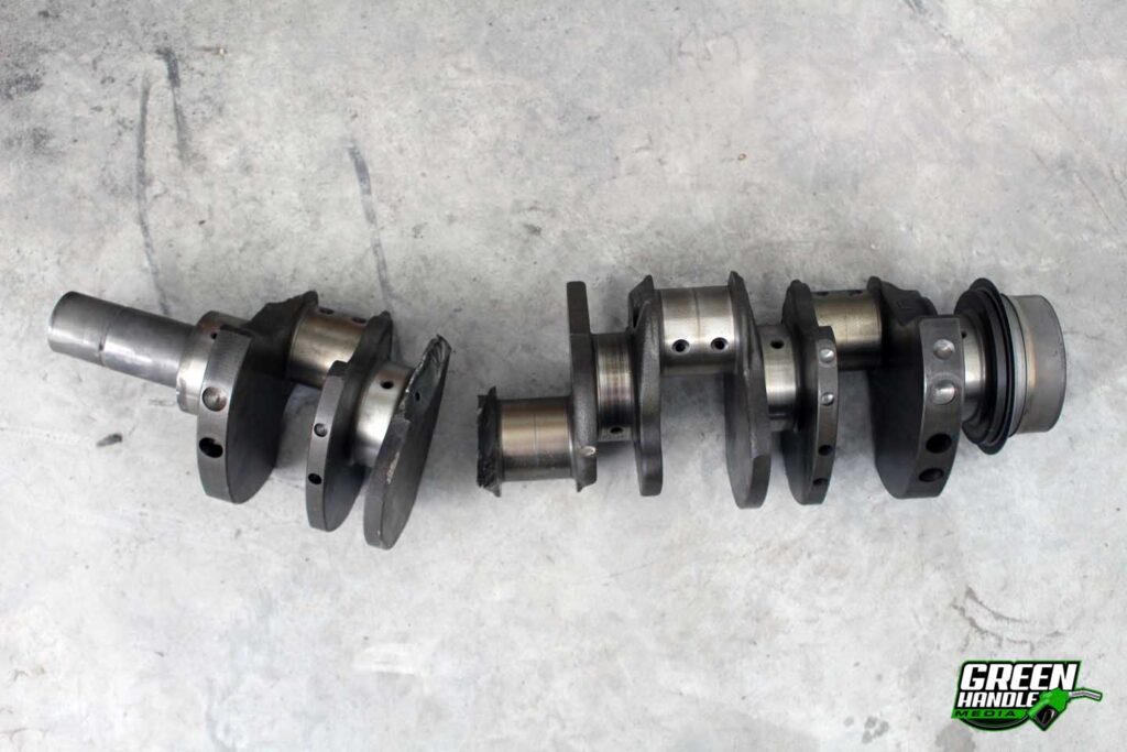 Duramax Crankshaft Failure Diesel Engine Parts Chevrolet Silverado Lbz Carnage