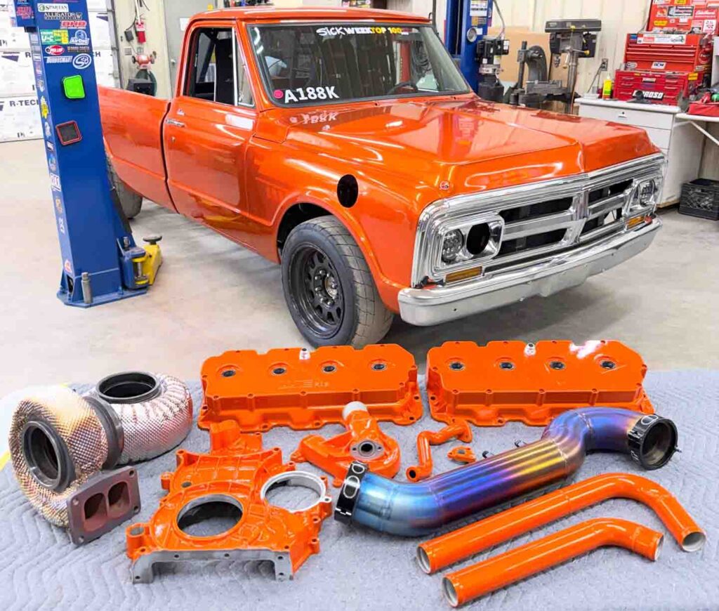 1970 Gmc K1500 Duramax Diesel 4x4 Truck Body Swap Conversion Drag And Drive Race