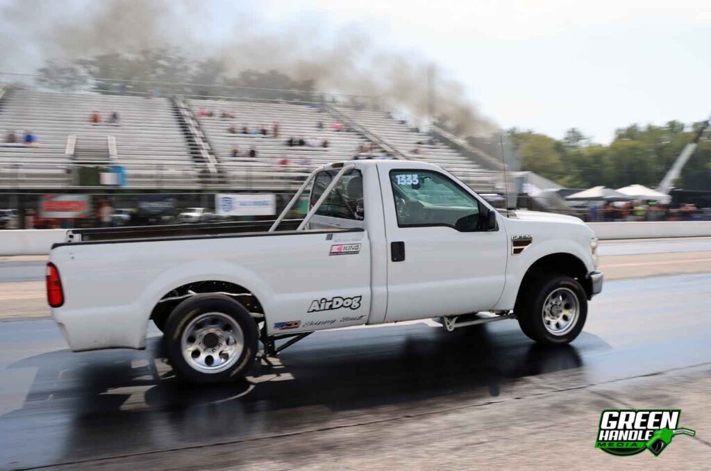 6.4L Powerstroke Ford Super Duty Diesel 4x4 Truck Drag Racing