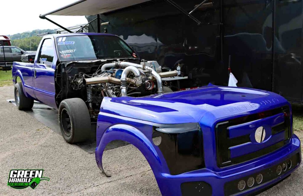 6.7L Powerstroke Race Truck Ford Super Duty Single Turbo Rowdy Motorsports