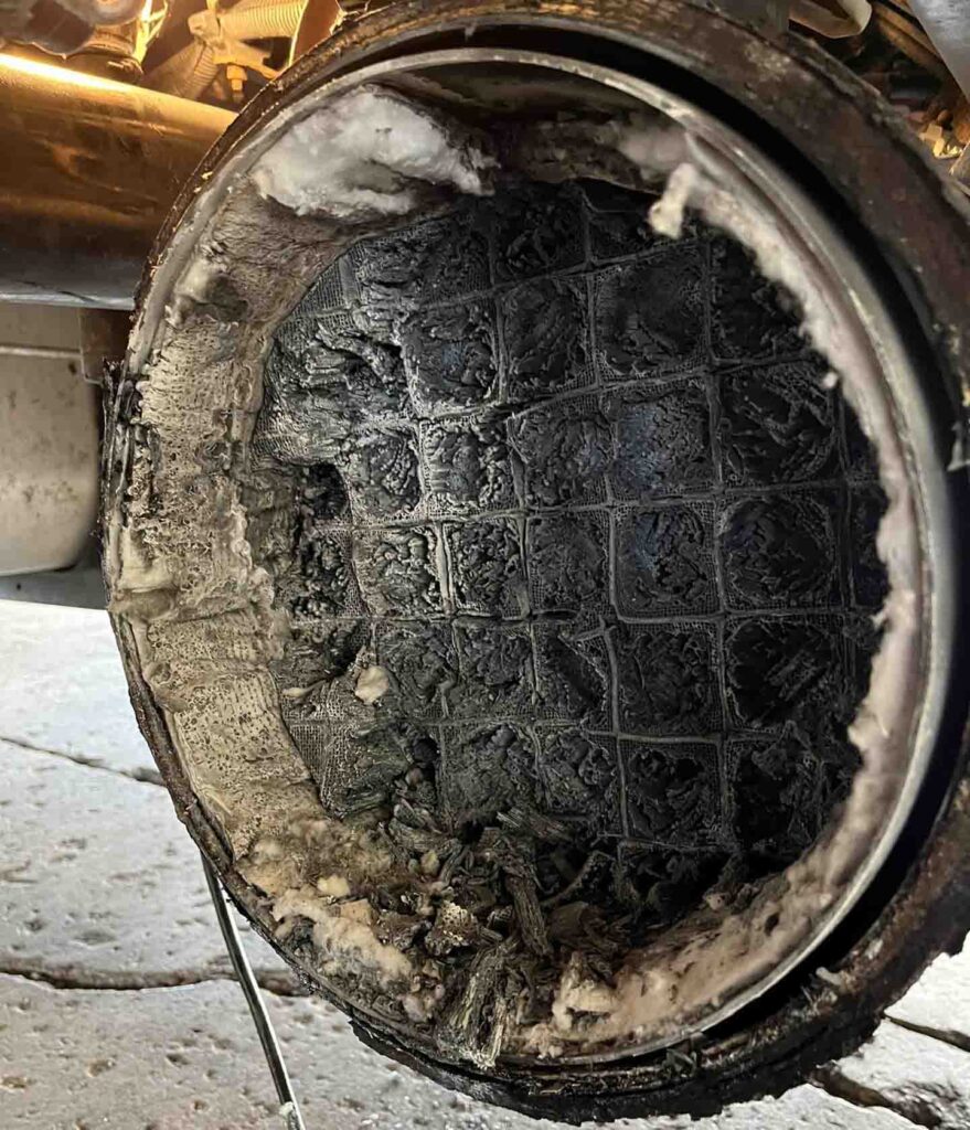 Diesel Particulate Filter Failure Class 8 Exhaust Aftertreatment Emissions Problem