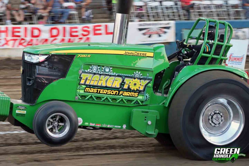 Pro Stock Diesel Tractor John Deere Seld Pull Scheid Extravaganza