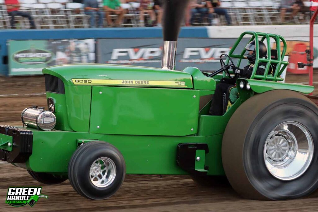 Pro Stock Diesel Tractor Pulling John Deere 6030 Ppl Scheid Extravaganza