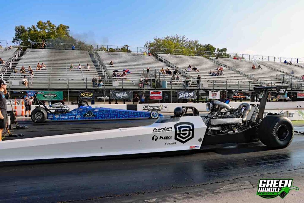 Top Diesel Dragster Race Final Round Fastest Cummins Rail Vs Compound Turbo Duramax