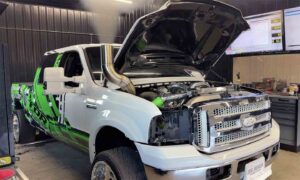 6.0 Powerstroke Diesel Dyno Highest Horsepower Ford Super Duty 4x4 F350
