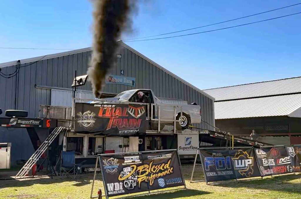 6.0L Powerstroke Dyno Record Warren Diesel Injection Billet Block Pro Mod Super Duty