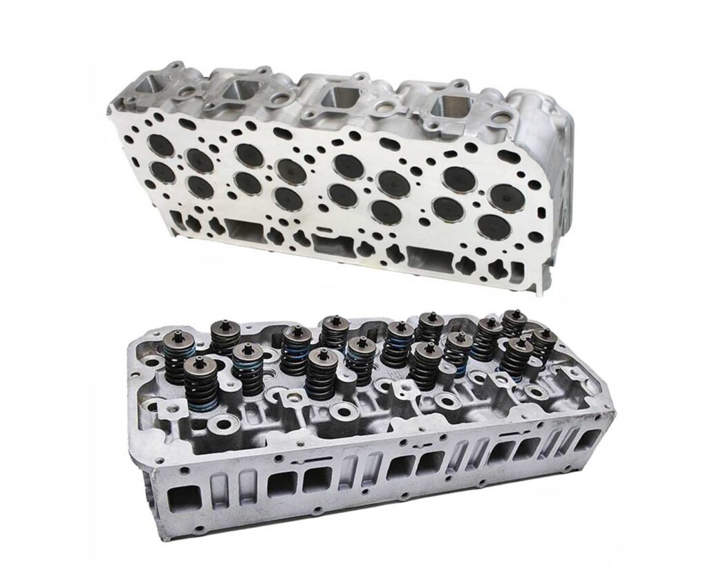 Cast Aluminum Duramax Cylinder Heads Lml Gm V8 Diesel Engine Parts