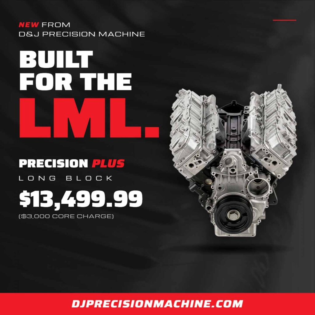 D&j Precision Machine Duramax Lml Long Block Remanufactured Diesel Engines