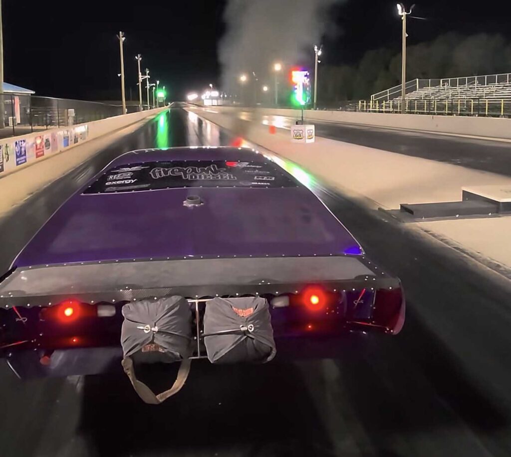 Firepunk Diesel Pro Mod Billet Fastest Cummins Door Car Dodge Duster Drag Race