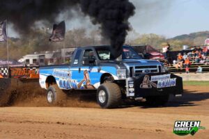 Ford Super Duty Cummins Swap Scheid Engine Hub City Dirt Drags Diesel Truck Pull