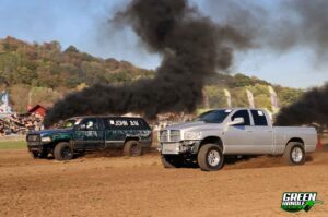 Hub City Dirt Drags Diesel Truck Challenge 4x4 Cummins Dodge Rams