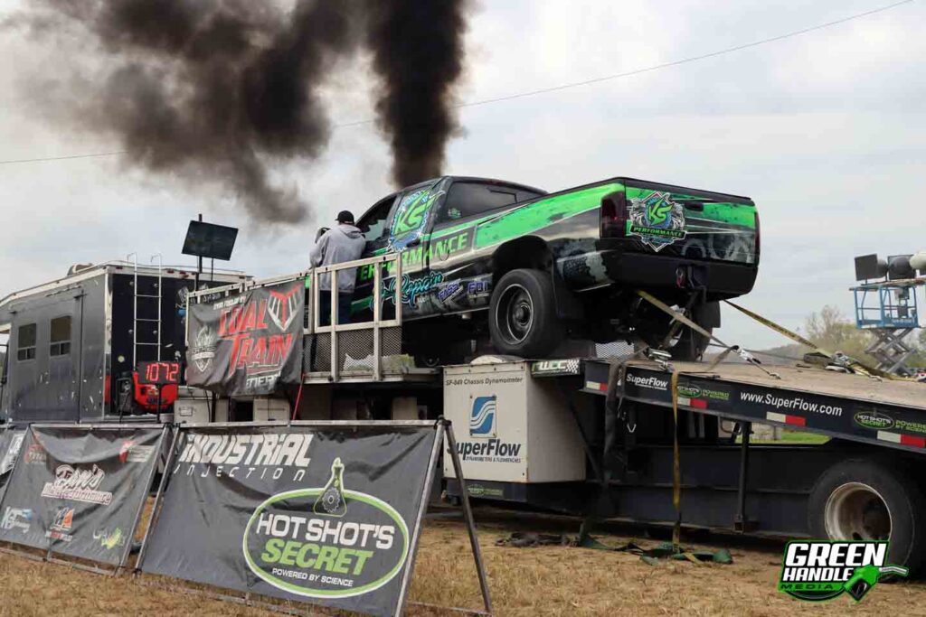 KS Performance Third Gen Cummins Single Turbo Diesel 4x4 Dodge Ram Truck Dyno