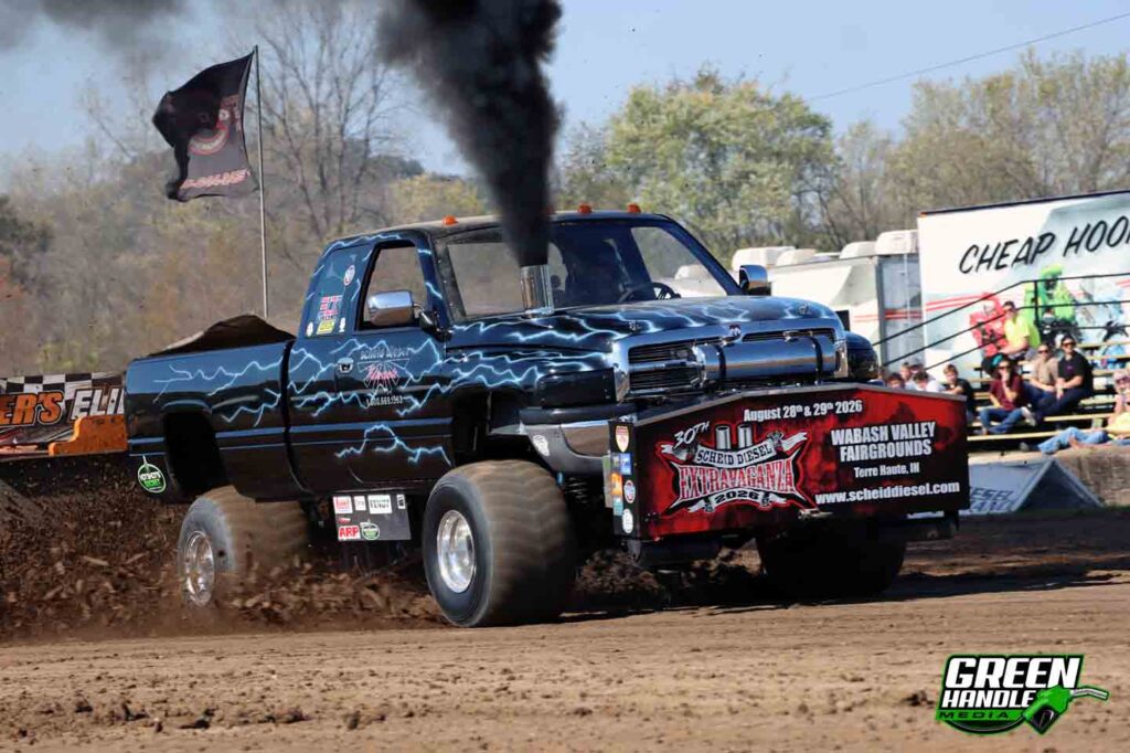 Scheid Diesel Dodge Ram 2500 Super Stock Cummins Single Turbo 4x4 Truck Pull